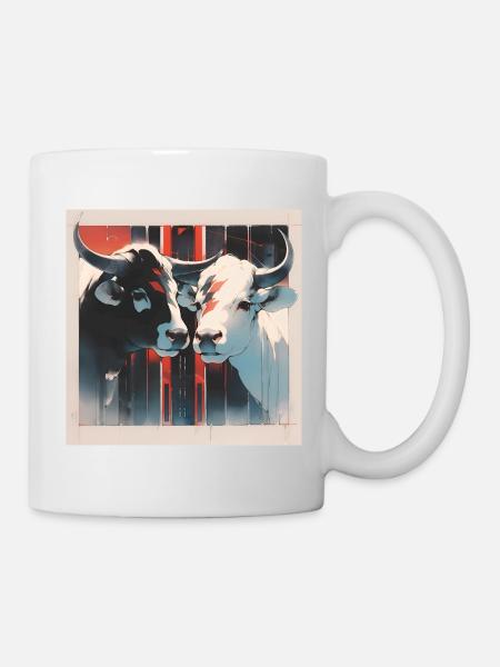 Cows - Mug - white