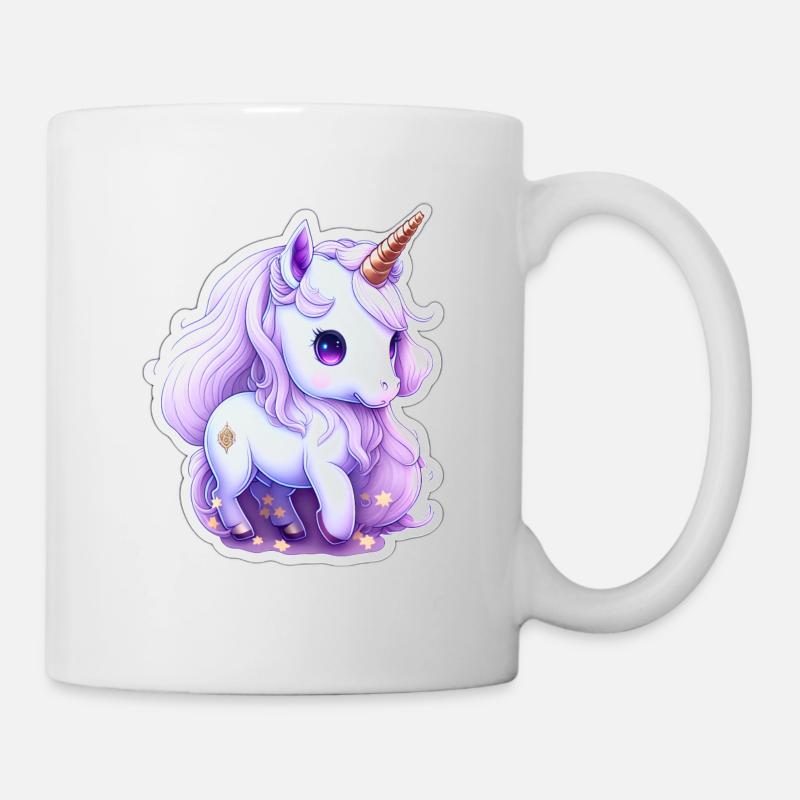 Cute unicorn baby - Mug - white