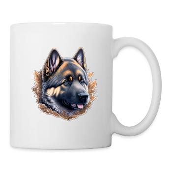 German Shepherd Puppy - Mug - white - Right