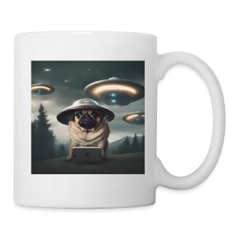 UFO - Tasse - Weiß - Rechts