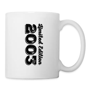 Millésime 2003 - Mug blanc - blanc - Droite