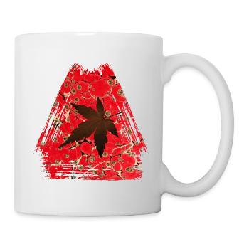 Autumn Leaf E 245 - Mug - white - Right