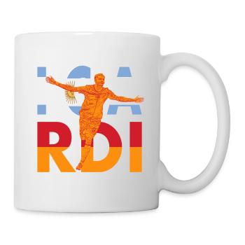 Mauro Icardi Argentine Jaune Rouge - Mug blanc - blanc - Droite