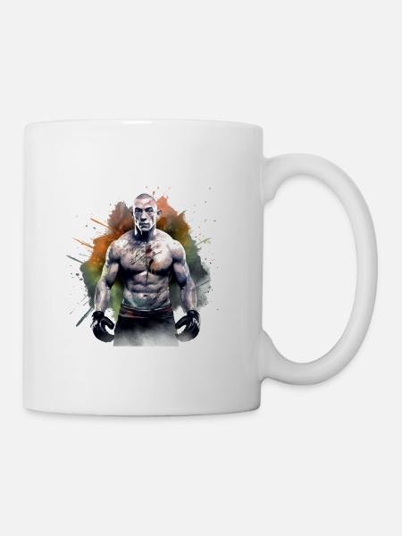 Francis MMA-Kämpfer - Tasse - Weiß