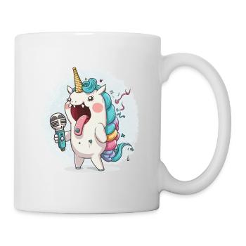Harmonies de licornes - Mug blanc - blanc - Droite