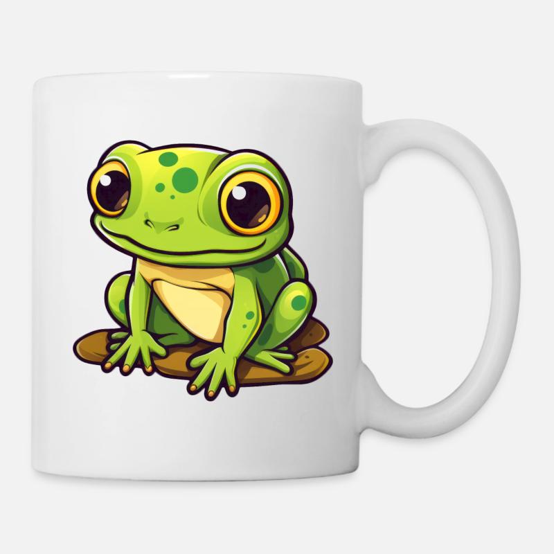 Grenouille - Mug blanc - blanc