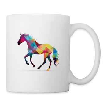Akol the multicolored horse - Mug - white - Right