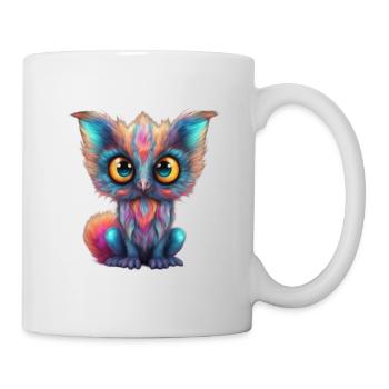 cute mystical creature - Tasse - Weiß - Rechts