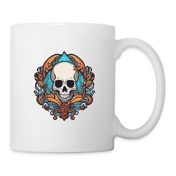 SkullOld - Mug blanc - blanc - Droite