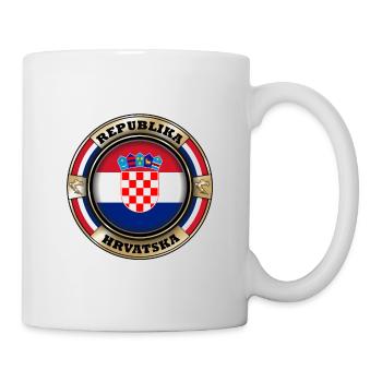 Croatia Republika Hrvatska - Mug - white - Right