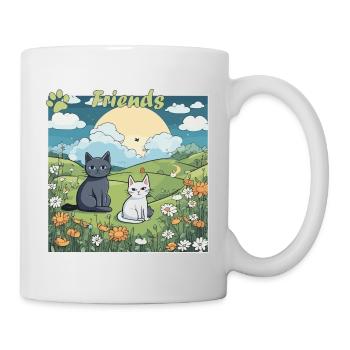 Amis - Mug blanc - blanc - Droite