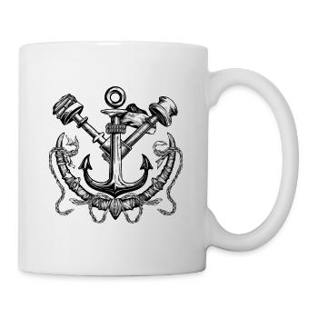 Sea anchor - Mug - white - Right