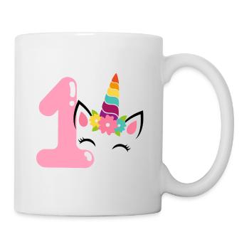 1st birthday. first birthday - Mug - white - Right