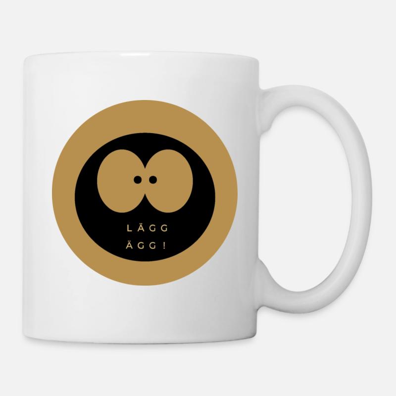 Pondez des œufs! - Mug blanc - blanc