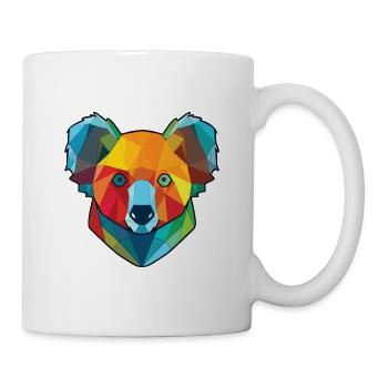 Koala Colorful Watercolor Animal Pet Illustration - Mug - white - Right