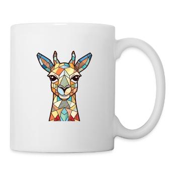 Girafe Aquarelle colorée Animal Cartoon - Mug blanc - blanc - Droite