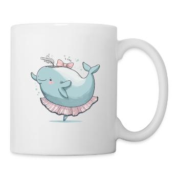Wal-Walzer - Tasse - Weiß - Rechts