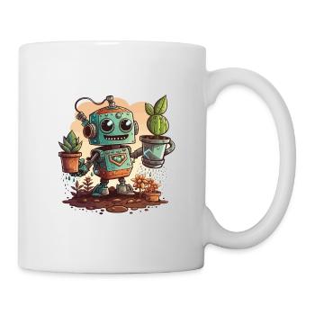 Robot Bloom - Mug - white - Right