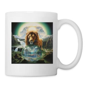 Lion Divination - Mug - white - Right