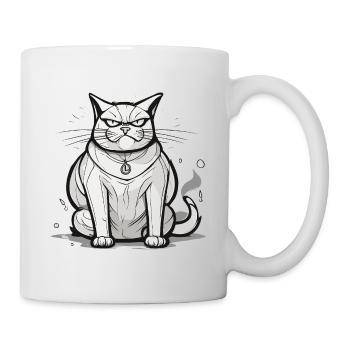 Forte gueule de bois - Mug blanc - blanc - Droite