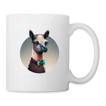 Alpaga frais - Mug blanc - blanc - Droite
