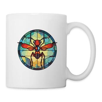 Ant Colorful Watercolor Animal Pet Illustration - Mug - white - Right