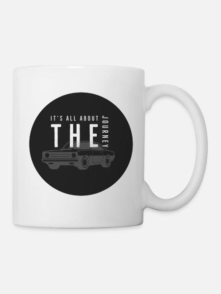 It's all about the Journey - Mug - white