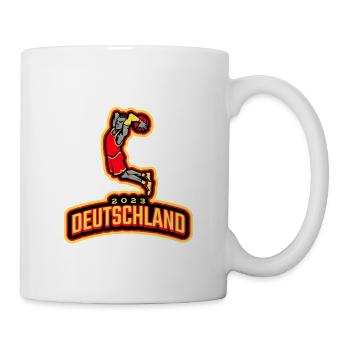 Basketball Tshirt World Champion Gift 2023 Dunk - Mug - white - Right