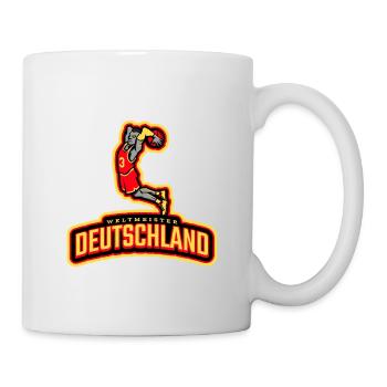 Basketball Tshirt World Champion Gift 2023 Dunk - Mug - white - Right