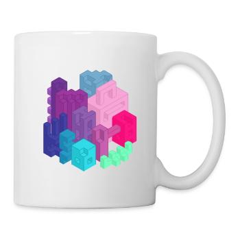 Modern City - Tasse - Weiß - Rechts