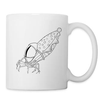 SquidMonsterW - Mug blanc - blanc - Droite