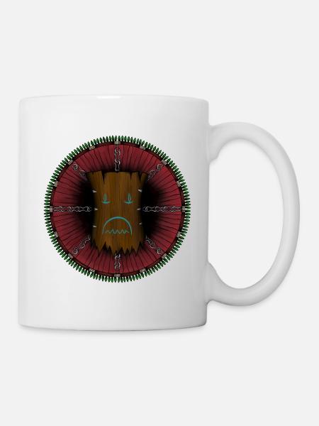 WoodMonster - Mug blanc - blanc