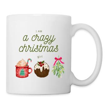 Christmas Gift Season Girl Woman - Mug - white - Right