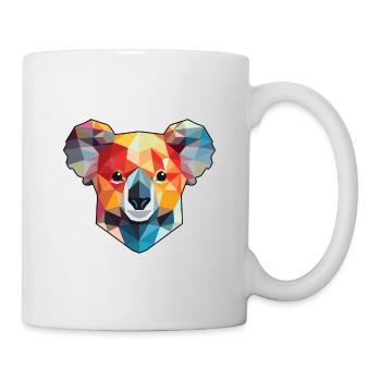 Koala Colorful Watercolor Animal Pet Illustration - Mug - white - Right