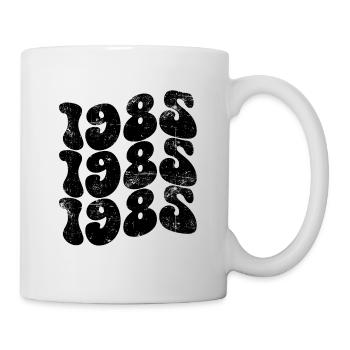 Millésime 1985 - Mug blanc - blanc - Droite