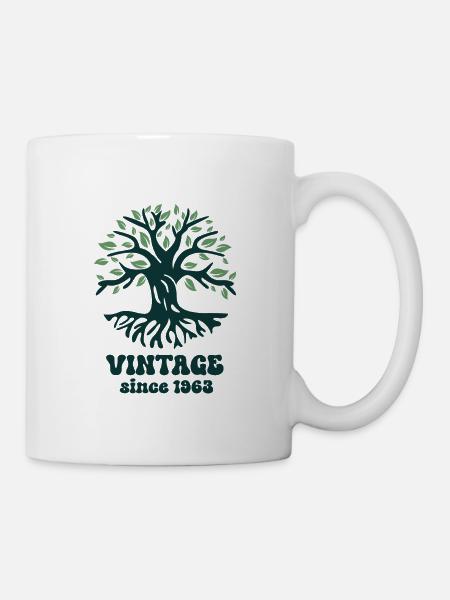 Vintage 1963 - Tasse - Weiß