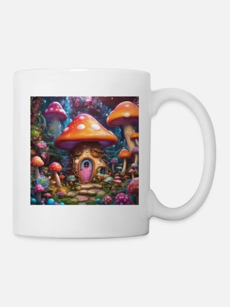 Shroom life - Mug - white