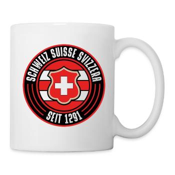 Schweiz - Tasse - Weiß - Rechts
