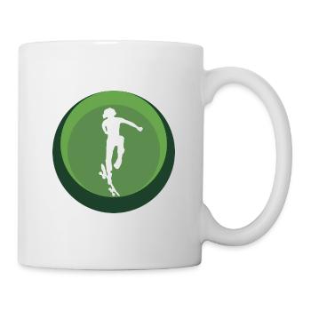 Skateboard Skateboarding Skateboarder - Mug - white - Right