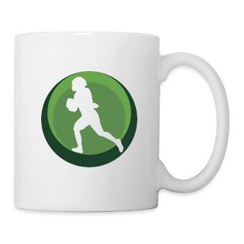 American Football Footballer American Football - Tasse - Weiß - Rechts