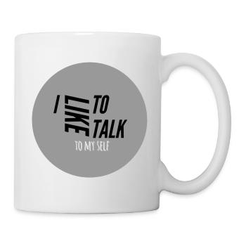 I like to talk - Mug - white - Right