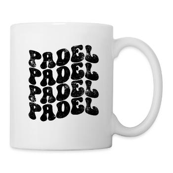 Pádel Vintage - Tasse - Weiß - Rechts