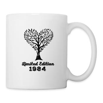 1984 Vintage - Tasse - Weiß - Rechts