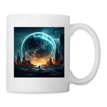 Galatic collision - Mug - white - Right