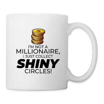 Coin Collecting Collector Numismatic Numismatist - Mug - white - Right