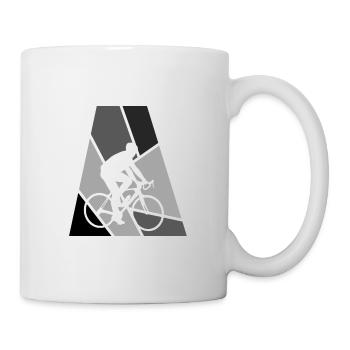 Radfahrer Fahrradfahren Radfahren - Tasse - Weiß - Rechts
