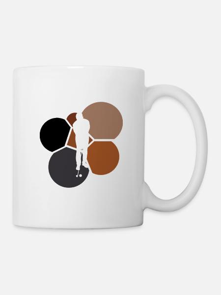 Golf Golfball Putting Golfschläger - Tasse - Weiß