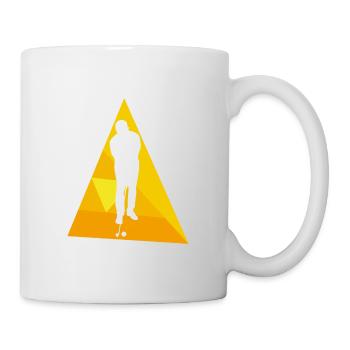Golf Golfer Golf Ball Golf Club - Mug blanc - blanc - Droite