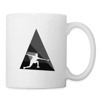 Badminton Drop Drop Badminton Player - Mug - white - Right