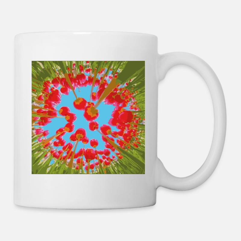 TULIPES - Mug blanc - blanc